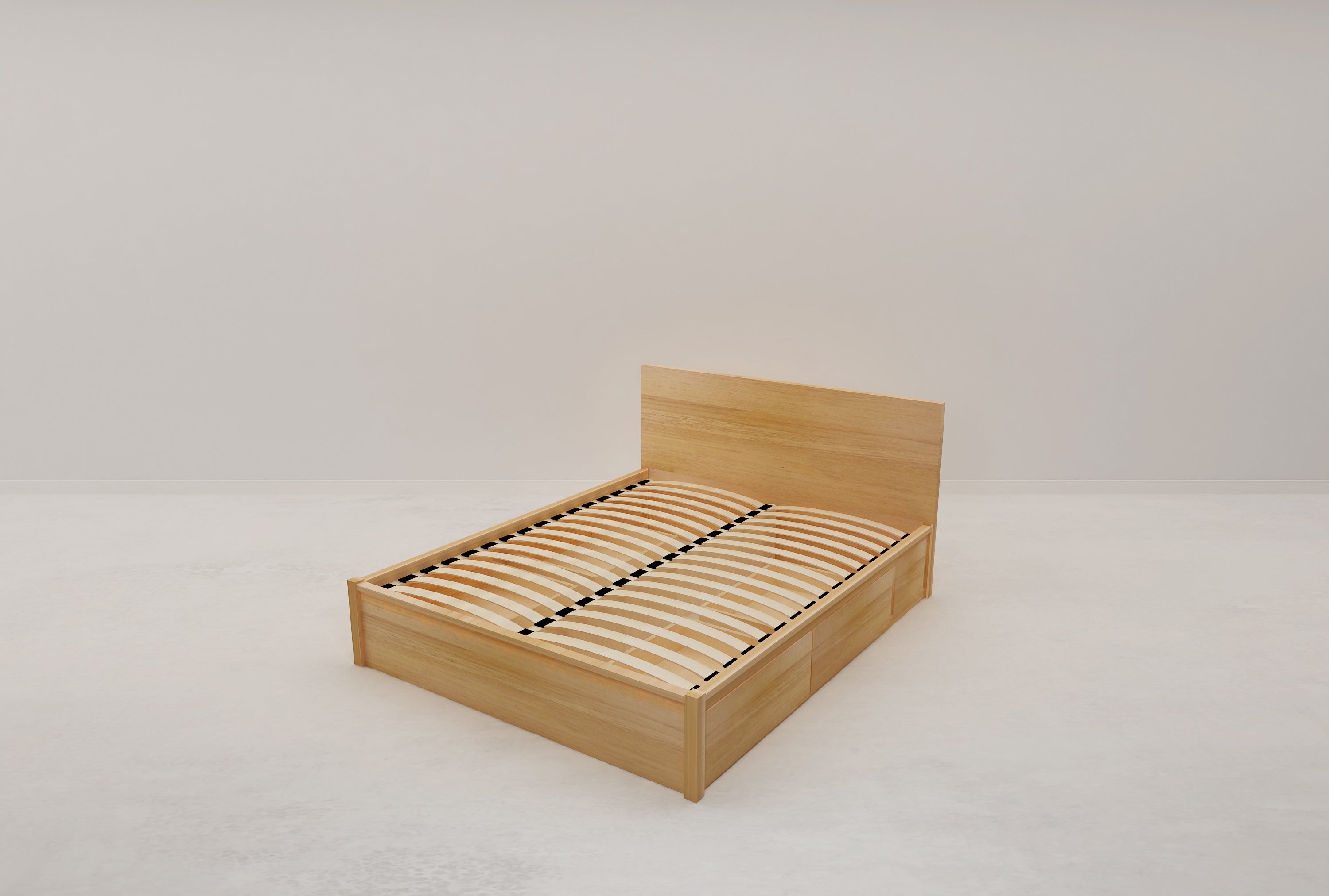 Luroy slatted store bed base king